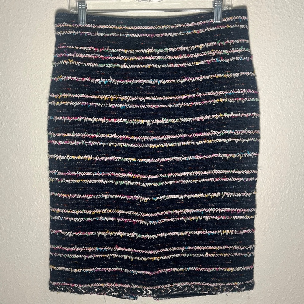 J Crew No. 2 Pencil Skirt, Blue, Size 10